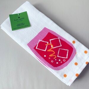 Kate Spade towels - polka dot cocktail